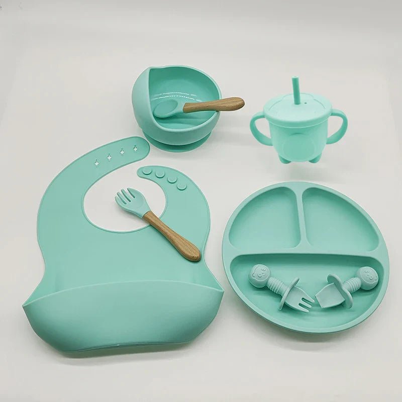 Vaisselle Bebe - TablewareBabySet™ - Menthe - Allaitement & Repas