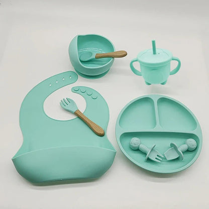 Vaisselle Bebe - TablewareBabySet™ - Menthe - Allaitement & Repas